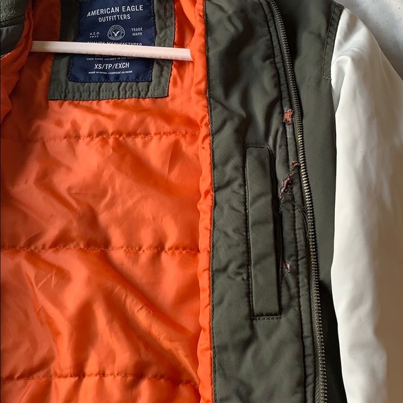 American Eagle Varsity Bomber Jacket - Picture 3 of 4